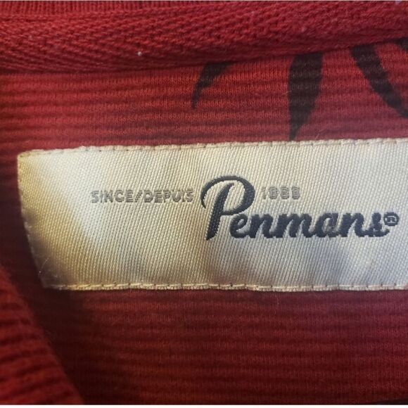 VINTAGE PENMANS Ribbed Classic Polo Shirt XXL - Picture 4 of 6